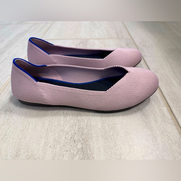 Rothy’s Petal Pink Round Toe Ballet Flat Size 7 - Picture 4 of 7